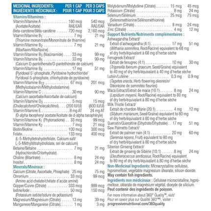 Progressive MULTI ACTIVE MEN, 120 VCaps