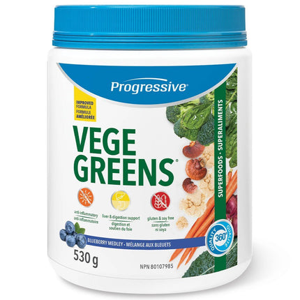 Progressive VEGEGREENS, 60 Servings