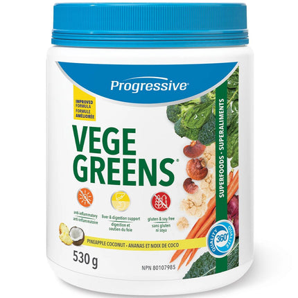 Progressive VEGEGREENS, 60 Servings