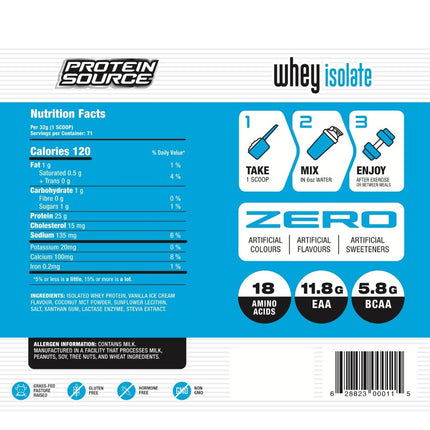 Protein Source ISOWHEY PROTEIN, 5lb
