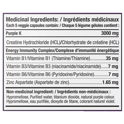 PURPLE-K CREATINE, 150 VCaps