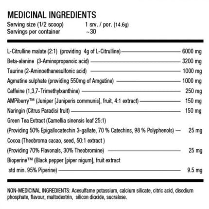 RedCon1 TOTAL WAR (Pre-Workout), 30 Servings
