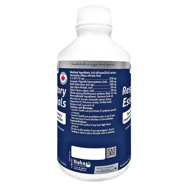 Naka Platinum RESPIRATORY ESSENTIALS, 250ml