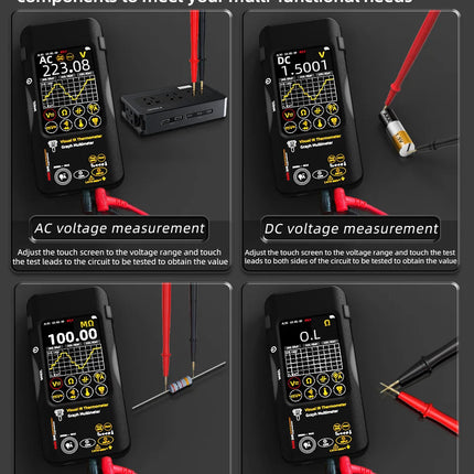 DIBELLAY BSIDE SH9/SH7 Thermal Imager & Multimeter 2-in-1 (320×320, 20000 Counts) – Auto & Heating