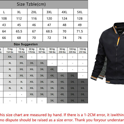 Men's Bomber Jacket Slim Fit
