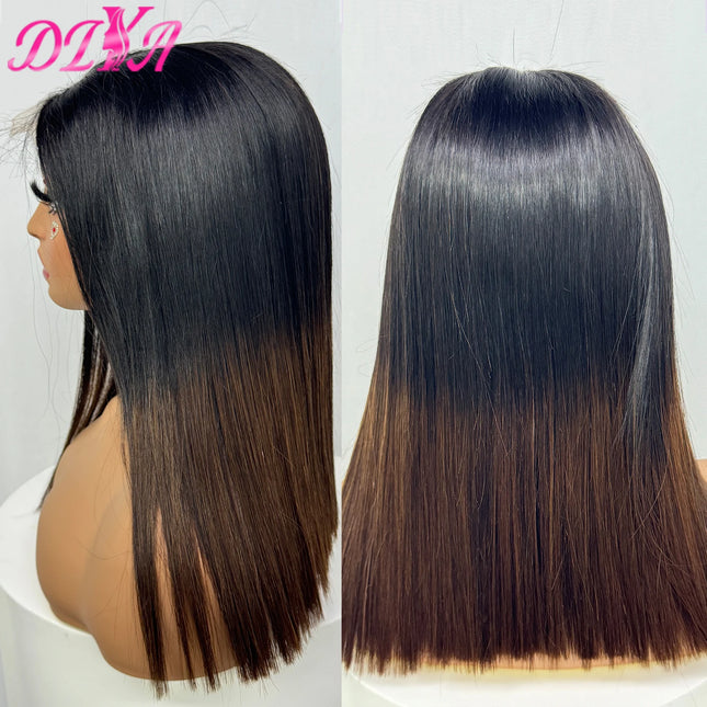 Perruque cheveux humains vietnamiens – 16A double drawn, HD Lace