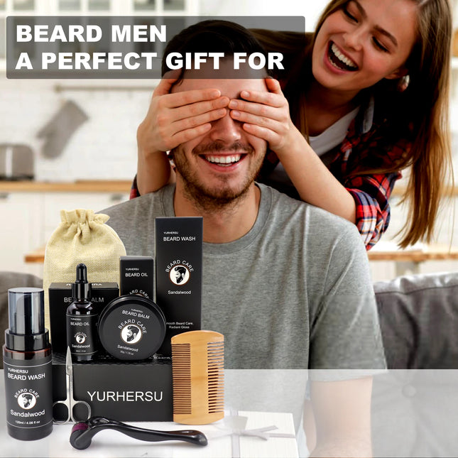 Comprehensive beard care seven piece set