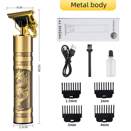 T9 Retro Barber Clipper – Large Display, Long Battery Life