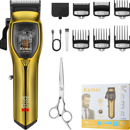 Kemei Professional Cordless Hair Clipper & Trimmer Set
