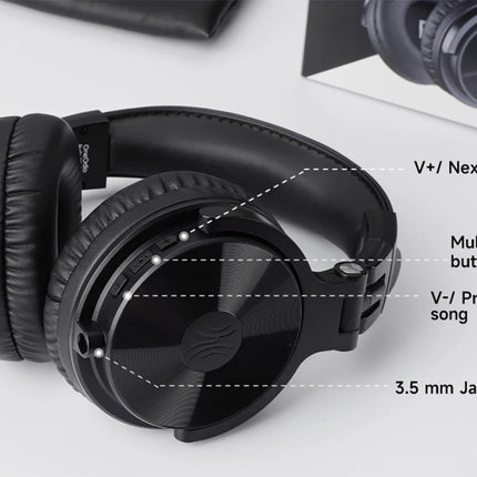 DIBELLAY Pro-C – Casque Bluetooth 5.2 Over-Ear Hi-Res avec Micro, 110H