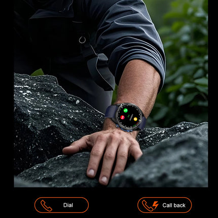 Military GPS Smart Watch AMOLED