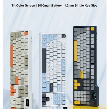 AJAZZ AK35I MAX Keyboard – Tri-Mode & Hot-Swap