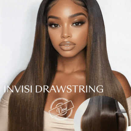 Nadula Glueless Ombre Yaki Straight Wig – 7x5 Lace