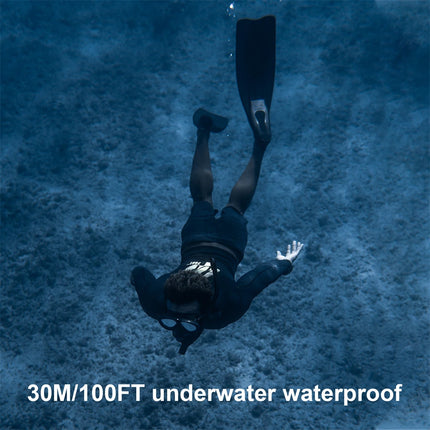 DIBELLAY SJCAM C100 Plus 4K Action Camera – 30M Waterproof, 2.4G WiFi, EIS, Sports & Motorcycle Use