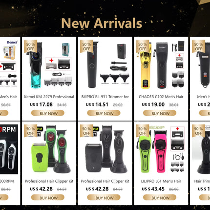 MadeShow 4-Piece Professional Hair  Charger Hair