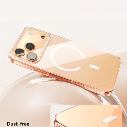 DIBELLAY Magnetic Clear Case for iPhone 17/16/15/14/13 Pro Max (MagSafe Compatible)
