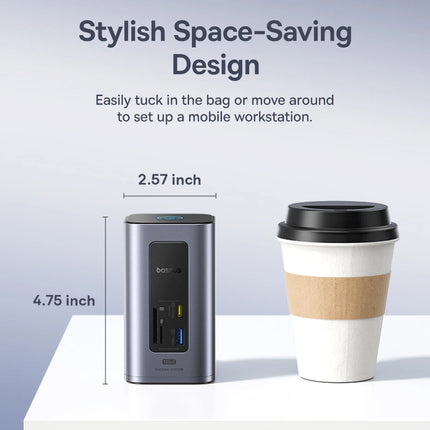 Baseus 12-in-1 USB-C Hub with HDMI & 100W PD