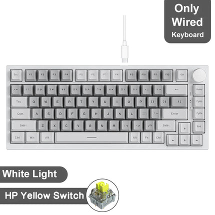K820Pro Mechanical Gaming Keyboard – Wireless, Hot-Swap & Knob