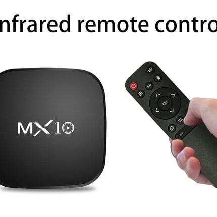 New Android Tv Box 1GB 8GB Mini Mx10 Smart Tvbox 2 4g Wifi RK3228 Quad Core Set Top Box 4K Smart TV BOX Dual Band WIFI