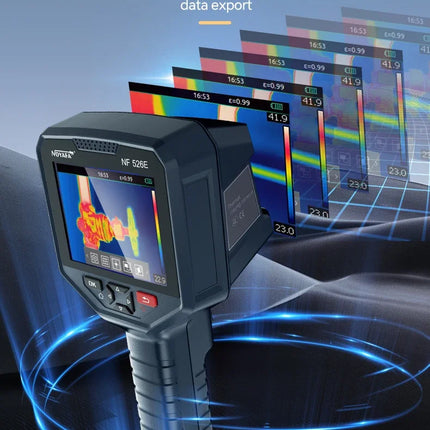 DIBELLAY NOYAFA NF-526E Infrared Thermal Imager – 256×192, Handheld Industrial Thermometer for Floor Heating & Repairs