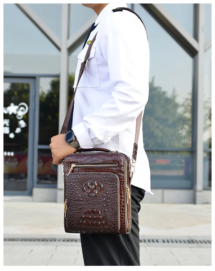 men's bag business  leather