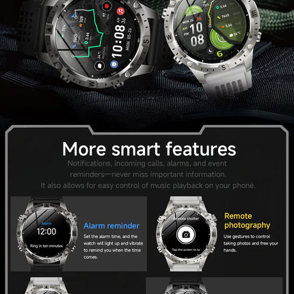 Outdoor Military GPS Smart Watch