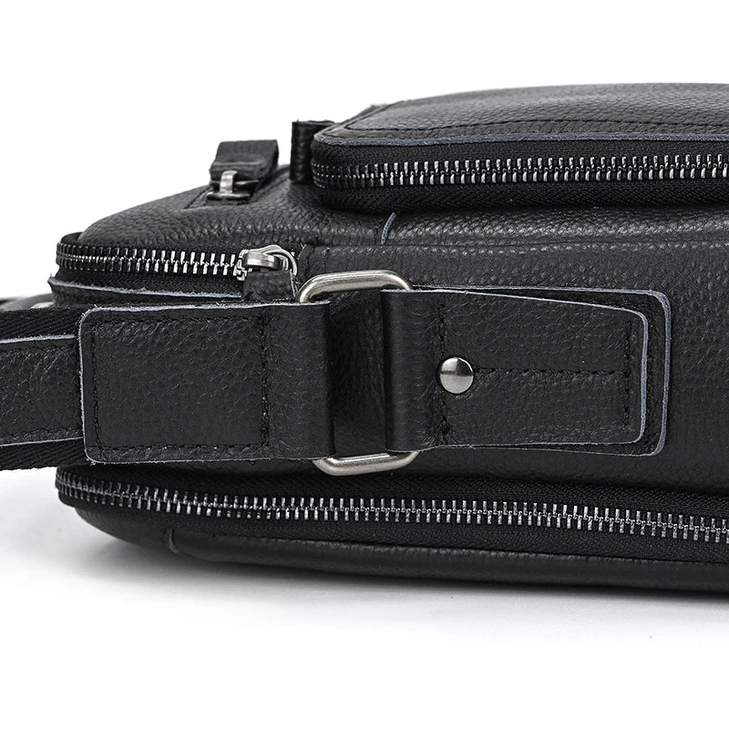 Leather Men's Shoulder Bag