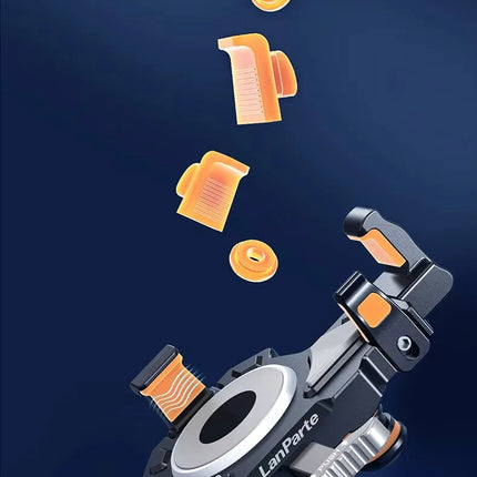 DIBELLAY LanParte – Support Téléphone Vélo & Moto avec Absorbeur de Chocs