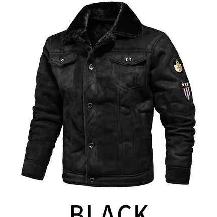 Men’s Faux Fur-Lined Jacket