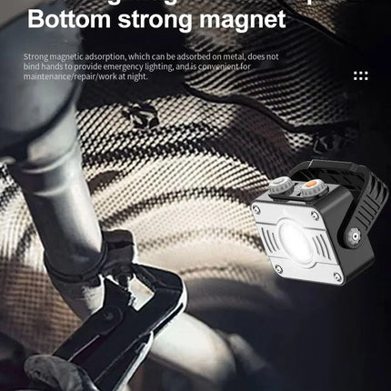 RUTI Rechargeable COB Work Light with Magne