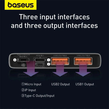 DIBELLAY 20,000mAh 22.5W Fast Charging Power Bank for iPhone & iPad”