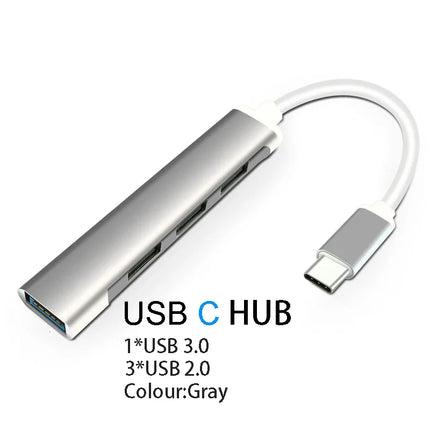 USB-C Hub 3.0 – HDMI, RJ45, SD/TF, PD Charging