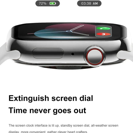 DIBELLAY i10 GPS Smartwatch – Series 10, Bluetooth Call, Heart Rate & Blood Pressure, Android/iOS, Unisex