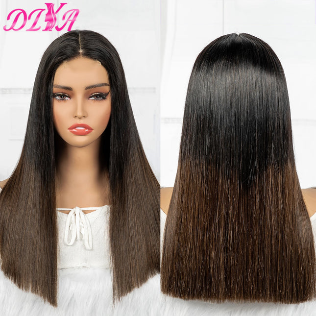 Perruque cheveux humains vietnamiens – 16A double drawn, HD Lace
