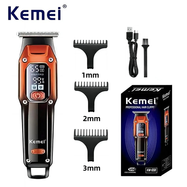 Kemei KM-658 Hair Clipper Professional Barber Hair