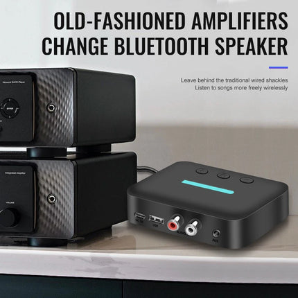 Bluetooth 5.3 Audio Receiver with AUX & RCA