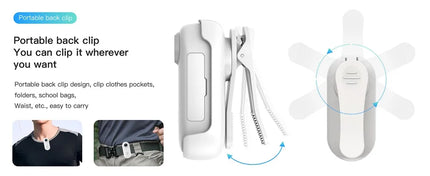 Dibellay 4K Magnetic Body Cam – Smart Wireless Action Camera