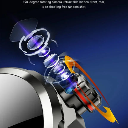 DIBELLAY 5G/4G Smartwatch – 1.95" AMOLED, 8GB+128GB, 900W Camera, GPS, WiFi, Android 9.0, 2100mAh