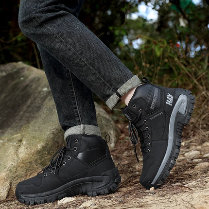Men’s Leather Combat Boots