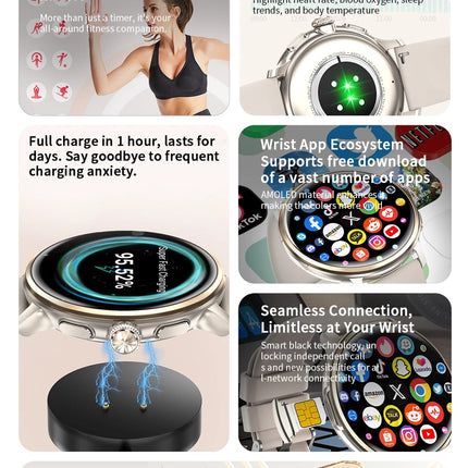 Montre connectée 4G AMOLED