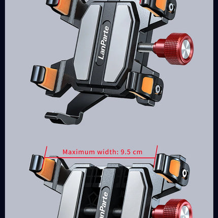 DIBELLAY LanParte – Support Téléphone Voiture 360° à Ventouse Métallique