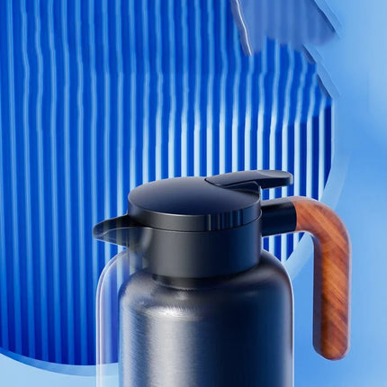 DIBELLAY – Chauffe-Tasse Électrique Voiture 12V/24V en Inox avec Affichage Digital