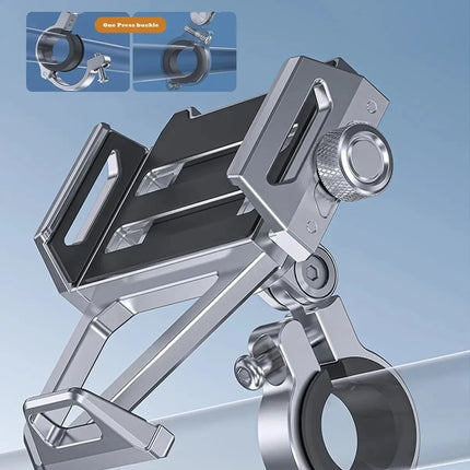 DIBELLAY – Support Téléphone Vélo/Moto 360° en Aluminium (4.5-7")