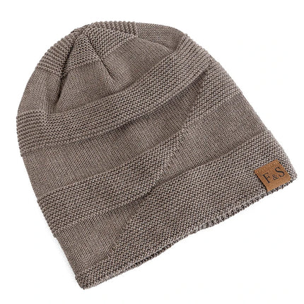 Unisex Long Fleece-Lined Beanie