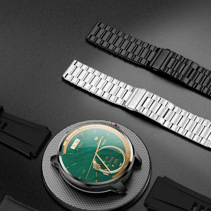 DIBELLAY 5G/4G Smartwatch – 1.95" AMOLED, 8GB+128GB, 900W Camera, GPS, WiFi, Android 9.0, 2100mAh