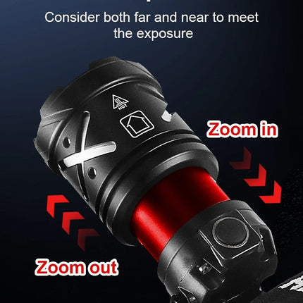 8000LM Rechargeable LED Headlamp Type-C for Fishing & Outdoor