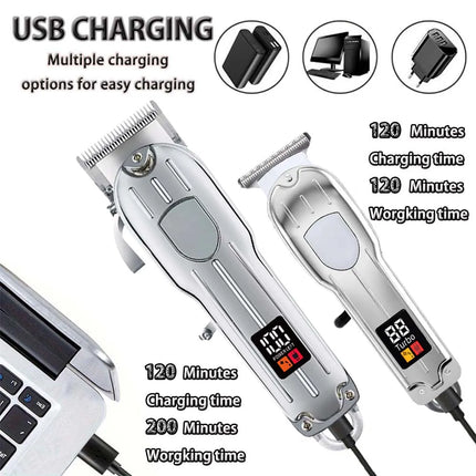 Men's Professional Hair Clipper Set