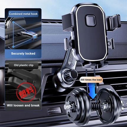 Car Phone Holder Gravity GPS Support
