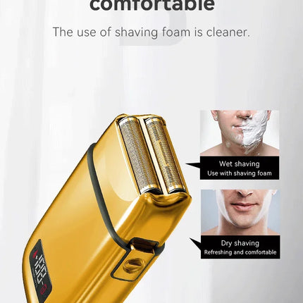Dibellay Premium Gold Shaver Sleek, Powerful & Rechargeable