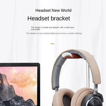 Curved Aluminum Headphone Stand Rack